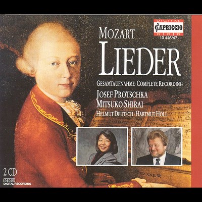 W.A. Mozart/Lieder (31)@Protschka/Shirai/Deutsch/Holl